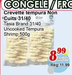 Marche C&T Crevette tempura Non Cuits 31/40 offer