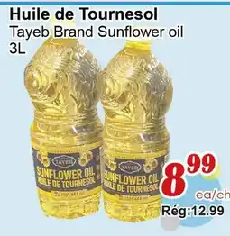 Marche C&T Tayeb Brand Sunflower oil offer