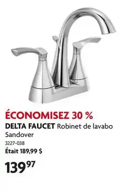 Home Hardware Robinet de lavabo Sandover offer