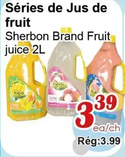 Marche C&T Séries de Jus de fruit Sherbon offer