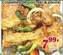 Marche C&T Cotelettes de porc sel & poivre offer