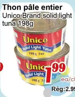 Marche C&T Thon pâle entier offer