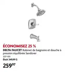 Home Hardware Robinet de baignoire et douche à pression équilibrée Sandover offer