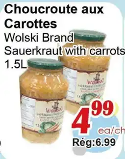 Marche C&T Sauerkraut with carrots offer