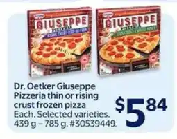 Walmart Dr. Oetker Giuseppe Pizzeria Frozen Pizza offer