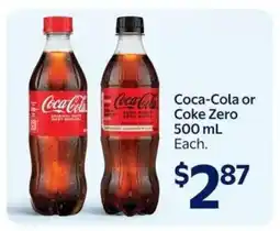 Walmart Coca-Cola or Coke Zero offer