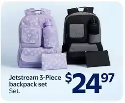 Walmart Jetstream 3-piece backpack set offer