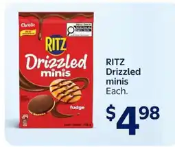 Walmart RITZ Drizzled Minis offer
