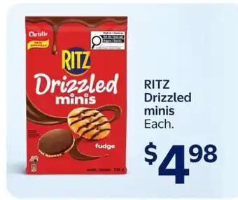 Walmart RITZ Drizzled Minis offer