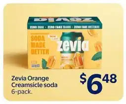 Walmart Zevia Orange Creamsicle soda offer
