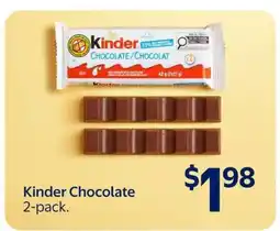 Walmart Kinder Chocolate offer