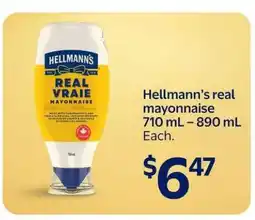 Walmart HELLMANN'S REAL MAYONNAISE offer