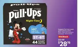 Walmart Huggies Pull-Ups Night-Time offer