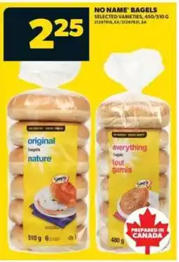 Real Canadian Superstore No Name Bagels offer