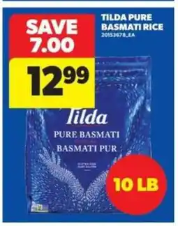 Real Canadian Superstore Tilda Pure Basmati Rice offer