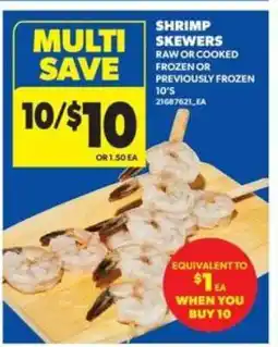 Real Canadian Superstore Shrimp Skewers offer