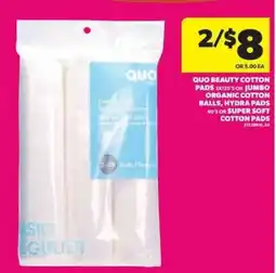 Real Canadian Superstore QUO BEAUTY COTTON PADS offer