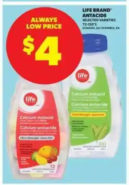 Real Canadian Superstore Life Brand Antacids offer