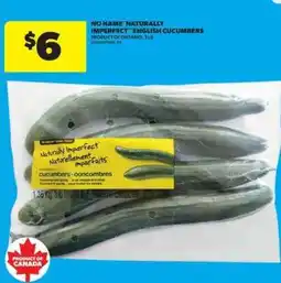 Real Canadian Superstore No Name Naturally Imperfect English Cucumbers offer