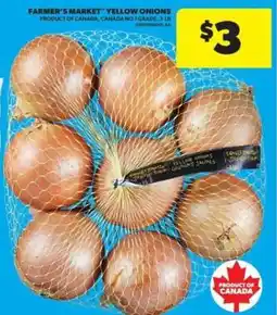 Real Canadian Superstore FARMER'S MARKET YELLOW ONIONS offer