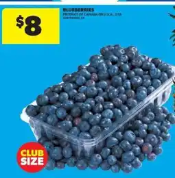 Real Canadian Superstore Blueberries offer