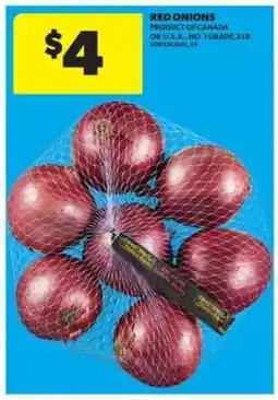 Real Canadian Superstore RED ONIONS offer