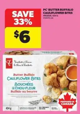 Real Canadian Superstore PC Butter Buffalo Cauliflower Bites offer