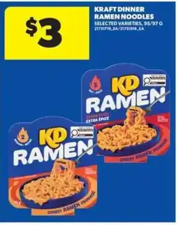 Real Canadian Superstore Kraft Dinner Ramen Noodles offer
