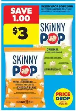 Real Canadian Superstore SKINNYPOP Popcorn offer