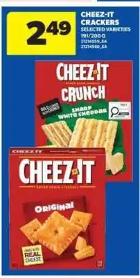 Real Canadian Superstore Cheez-It Crackers offer