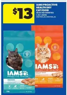 Real Canadian Superstore IAMS Proactive Health Dry Cat Food offer