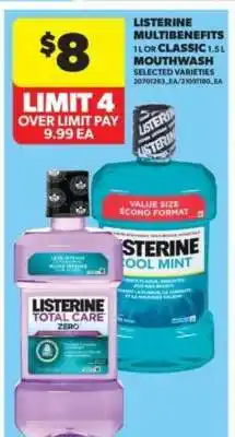 Real Canadian Superstore LISTERINE MOUTHWASH offer