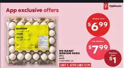No Frills NO NAME MEDIUM EGGS offer