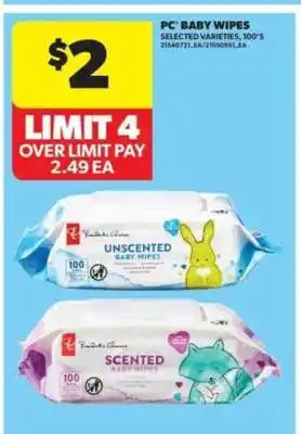 PC BABY WIPES