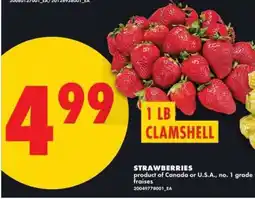No Frills Strawberries offer