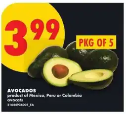 No Frills Avocados offer
