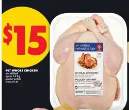 No Frills PC WHOLE CHICKEN offer
