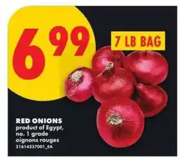 No Frills RED ONIONS offer