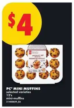 No Frills PC MINI MUFFINS offer