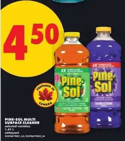 No Frills Pine-Sol Multi-Surface Cleaner offer