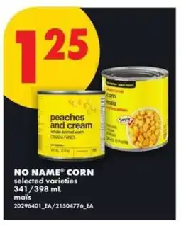 No Frills NO NAME CORN offer