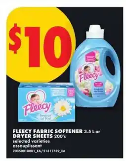 No Frills Fleecy Fabric Softener or Dryer Sheets offer