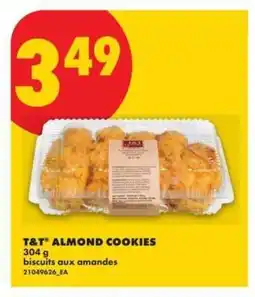 No Frills T&T Almond Cookies offer