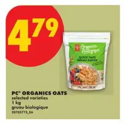No Frills PC Organics Oats offer