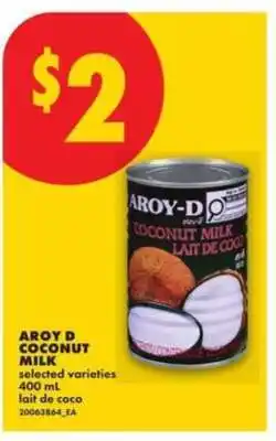 No Frills Aroy-D Coconut Milk offer