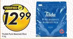 Sobeys Tilda pure basmati rice offer