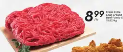 Sobeys Fresh Extra Lean Ground Beef offer