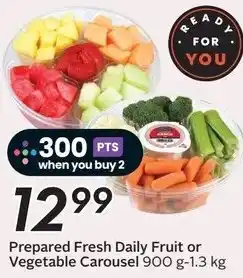 Sobeys Prepared Fresh Daily Fruit or Vegetable Carousel offer