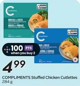 Sobeys Compliments stuffed chicken cutlettes offer
