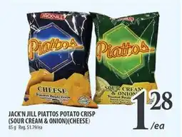 Al Premium Food Mart JACK'N JILL PIATTOS POTATO CRISP (SOUR CREAM & ONION)(CHEESE) offer